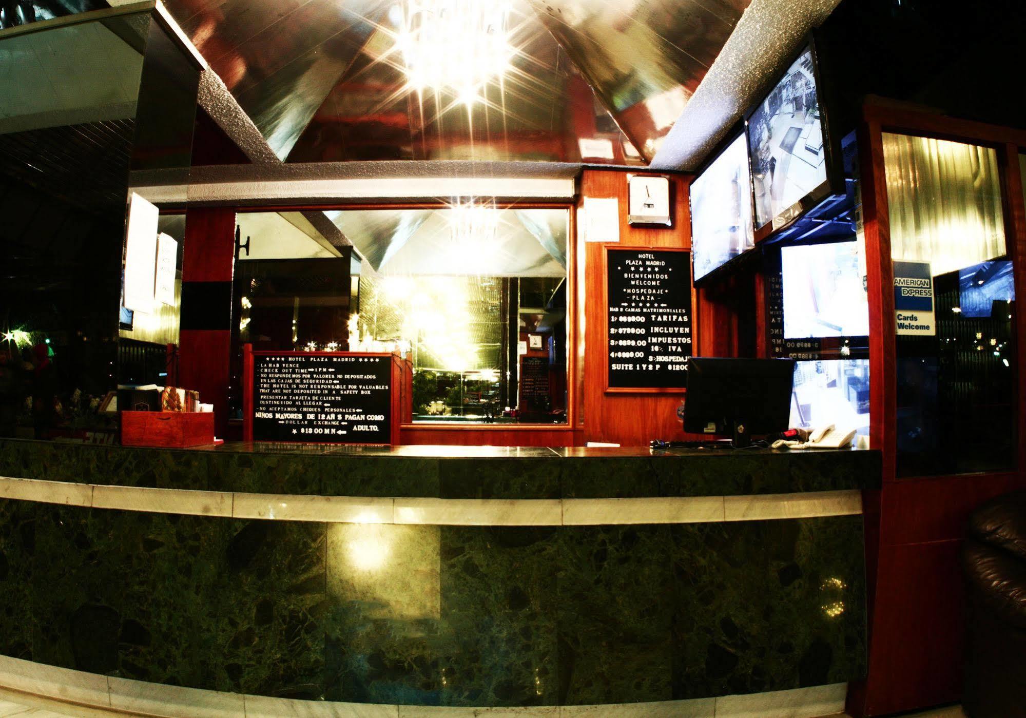 Hotel Plaza Madrid Cidade do México Exterior foto